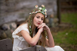 Peace-Filled Goddess Flower Crown