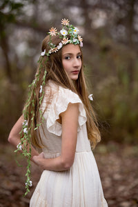 Peace-Filled Goddess Flower Crown