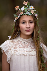 Peace-Filled Goddess Flower Crown