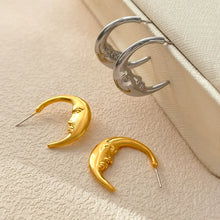 Load image into Gallery viewer, Mysticism Magic Moon Earrings