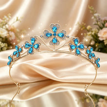Load image into Gallery viewer, Luckiest Four Leaf Clover Tiara