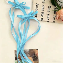 Load image into Gallery viewer, Adorable Satin Ribbon Bow Clips