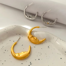 Load image into Gallery viewer, Mysticism Magic Moon Earrings