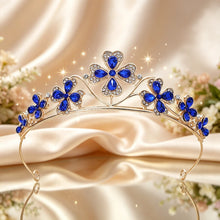 Load image into Gallery viewer, Luckiest Four Leaf Clover Tiara
