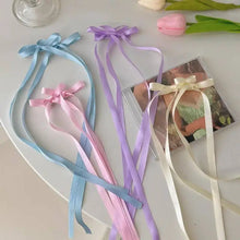 Load image into Gallery viewer, Adorable Satin Ribbon Bow Clips