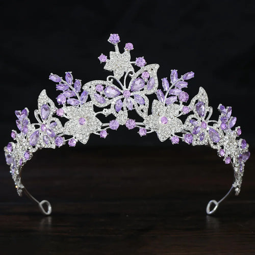 Twilight Garden Butterfly Tiara
