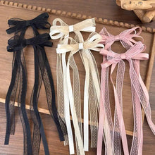 Load image into Gallery viewer, Adorable Satin Ribbon Bow Clips