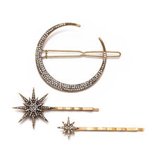 Load image into Gallery viewer, Blissful Star &amp; Moon Hairpins