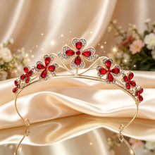 Load image into Gallery viewer, Luckiest Four Leaf Clover Tiara