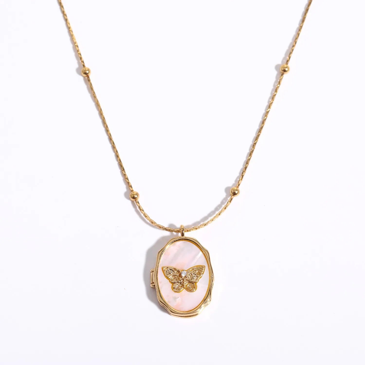 Butterfly Bliss Necklace Locket