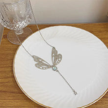 Load image into Gallery viewer, Light-Magic Fairy Wing Necklace