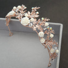 Load image into Gallery viewer, Pretty &amp; Precious Rose Tiara