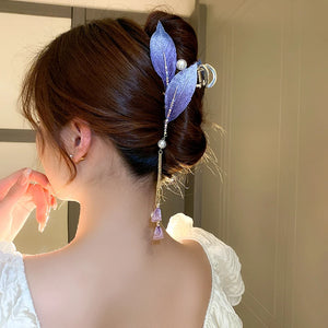 Purple Precious Fairy Hair Clip