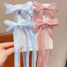 Load image into Gallery viewer, Adorable Satin Ribbon Bow Clips