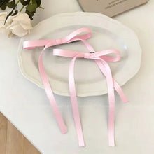 Load image into Gallery viewer, Adorable Satin Ribbon Bow Clips