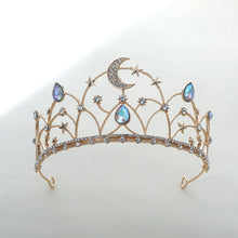 Load image into Gallery viewer, Queen of the Stars &amp; Moon Tiara