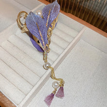 Load image into Gallery viewer, Purple Precious Fairy Hair Clip