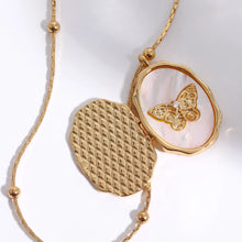 Load image into Gallery viewer, Butterfly Bliss Necklace Locket