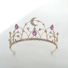Load image into Gallery viewer, Queen of the Stars &amp; Moon Tiara