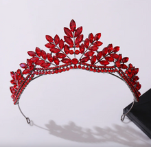 Load image into Gallery viewer, Elated Blooming Sparkly Tiara
