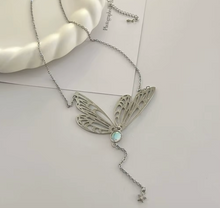 Load image into Gallery viewer, Light-Magic Fairy Wing Necklace
