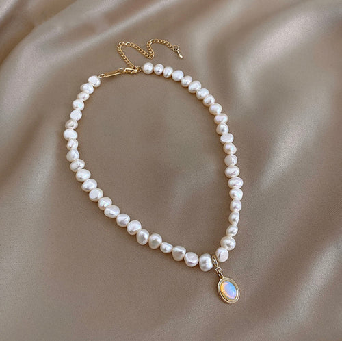 Precious Freshwater Pearl Necklace