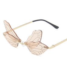 Load image into Gallery viewer, Trendy Pixie Fairy-Wing Sunglasses