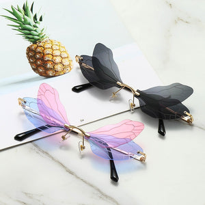 Trendy Pixie Fairy-Wing Sunglasses