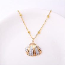 Load image into Gallery viewer, Miracle Mermaid Seashell Necklaces