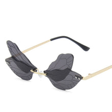 Load image into Gallery viewer, Trendy Pixie Fairy-Wing Sunglasses