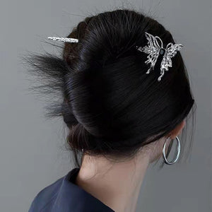 Gothic-Chic Butterfly Hair Stick