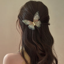 Load image into Gallery viewer, Green Fairy Butterfly Clips