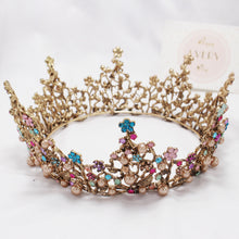 Load image into Gallery viewer, Noble Colorful Princess Diadem