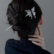 Load image into Gallery viewer, Gothic-Chic Butterfly Hair Stick