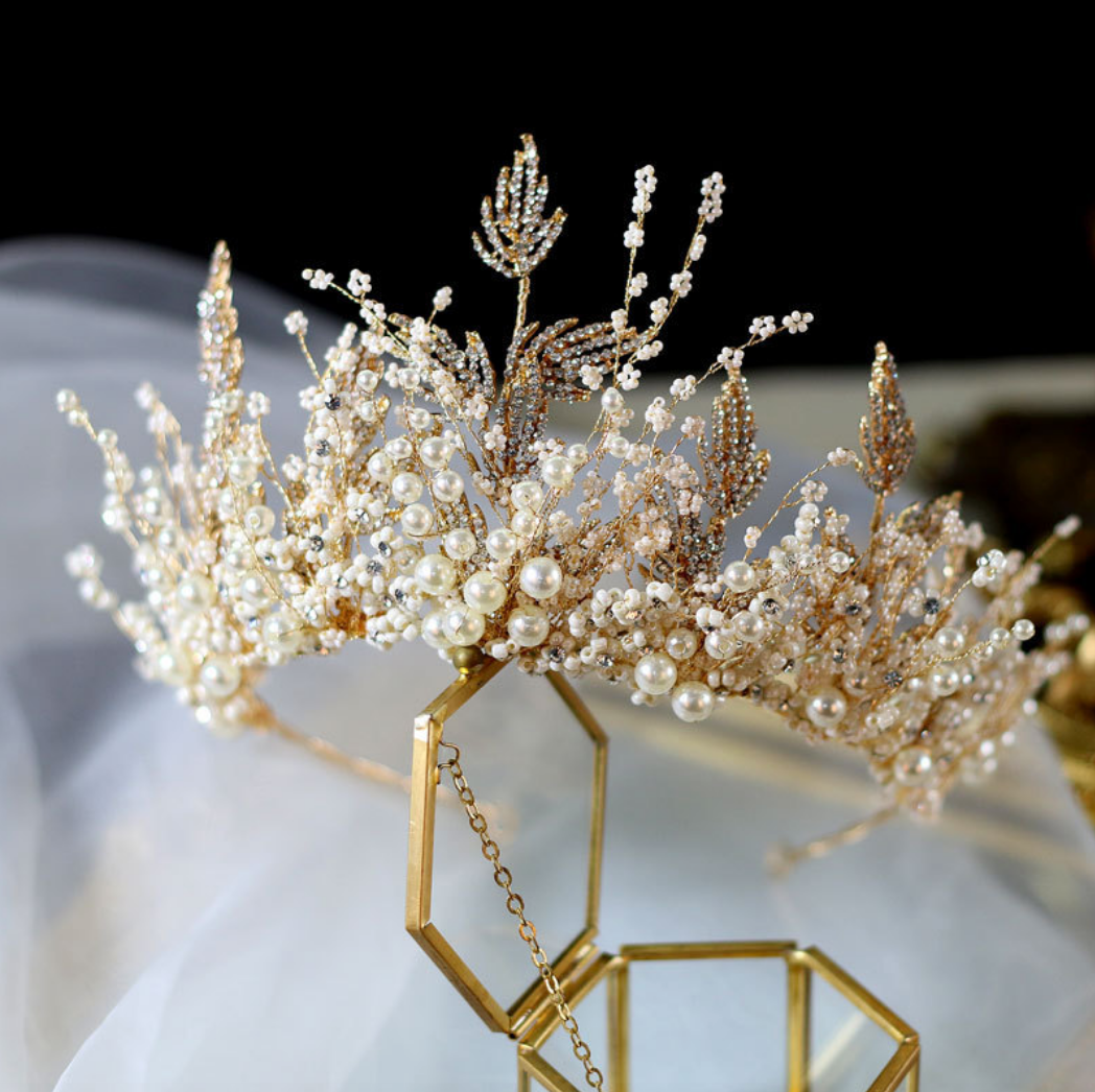 Diadem of Dreamstate Cold Foil 1枚 Fairy Crown Diadem Natural Clear Golden Fairy Wing Cicada