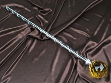 Load image into Gallery viewer, Spell-Casting Yellow Crystal Scepter Wand