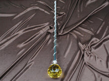 Load image into Gallery viewer, Spell-Casting Yellow Crystal Scepter Wand