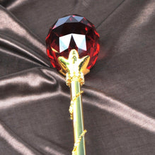 Load image into Gallery viewer, Spell-Casting Red Crystal Scepter Wand