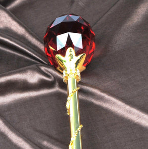 Spell-Casting Red Crystal Scepter Wand