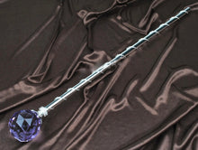 Load image into Gallery viewer, Spell-Casting Purple Crystal Scepter Wand