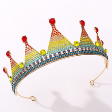Load image into Gallery viewer, Passionate Rainbow Pride Tiara