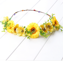 Load image into Gallery viewer, Terrific Happy Sunflower Wreath