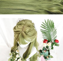 Load image into Gallery viewer, Bright Green Tree Fairy Wig