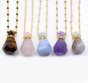 Miraculous Crystal Perfume Bottle Pendants
