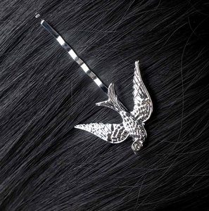 Soaring Gold/Silver Bird Hairpieces