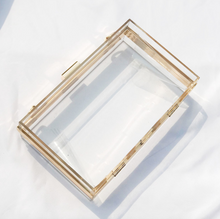 Load image into Gallery viewer, Fashion-Forward Crystal Clear Purse