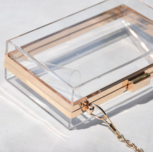 Load image into Gallery viewer, Fashion-Forward Crystal Clear Purse