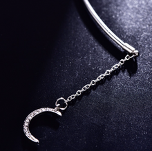 Load image into Gallery viewer, Witchy Inspired Moon Necklace