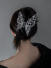 Load image into Gallery viewer, Goth Vampire Butterfly Clip