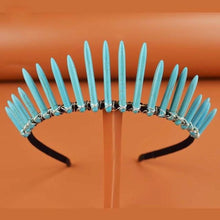 Load image into Gallery viewer, Valiant Brilliant Turquoise Headband
